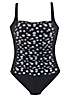 Black & White LASCANA Polka Dot Print Swimsuit | Swimwear365