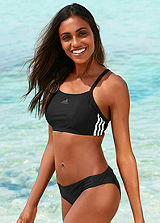 adidas performance racerback black bikini